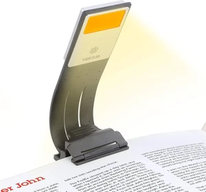 Bookmark Book Light, Clip on Reading Lights for Books in Bed, Infinite Brightnes - Picture 1 of 12