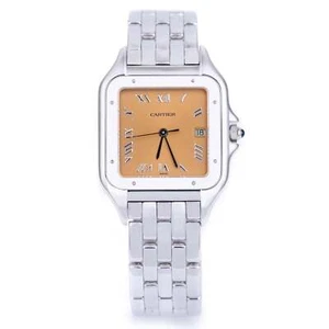 Cartier Panthere | REF. 1650 | Salmon Dial | 18k White Gold | 27.5mm - Picture 1 of 10