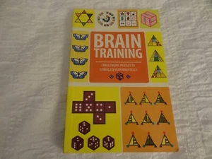Gehirntraining herausfordernde Rätsel zur Stimulation Ihrer grauen Zellen Buch **MENSA** - Bild 1 von 3