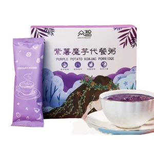 Konjac Meal Replacement Mussel 360g Whole Grain Powder, Nutritious Breakfast - Foto 1 di 12