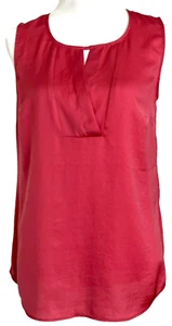CAbi # 5541 Sz S Sleeveless Blush Blouse Pink Peony - Picture 1 of 7