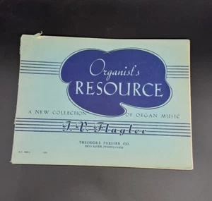 Organist's Resource Collection of Organ Music 1939 I V Flagler Sheet Music - Bild 1 von 11