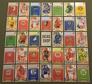 Match Attax Bundesliga 2017/2018 17/18 Topps Cards Selection to Choose 1 - 162