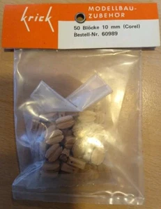 Krick 60989 Blöcke 10mm Corel Neu/OVP - Picture 1 of 1