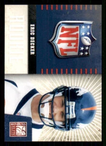 2010 Donruss Elite Rookie NFL Shield #14 Eric Decker /999 - Picture 1 of 2