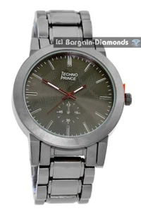 Mens 43mm Black Clubbing Watch Black Dial Up to 8" Black Bracelet - Picture 1 of 6