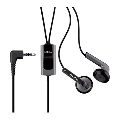 HS-47 Auricolare Stereo per Nokia Jack 2.5mm Nero - Immagine 1 di 1