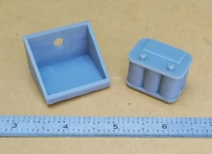 3D RESIN PRINTED 1/8 SCALE OPTIMA RACING BATTERY AND MOUNT DRAG DIRT TRACK - Picture 1 of 4