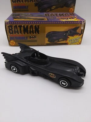 Batimóvil 1989/7" largo 4" ancho/caja justa/juguete como nuevo/sonido turbina Foto 1 de 4