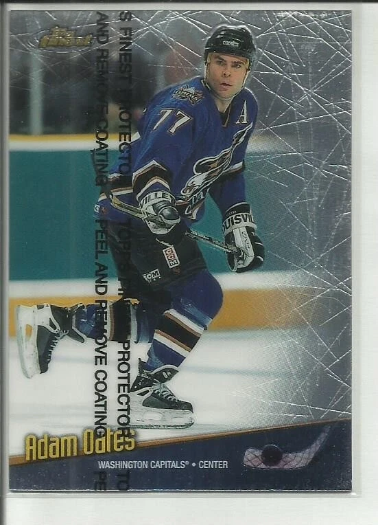1998-99 Topps Finest #98 Adam Oates Washington Capitals - Image 1 of 2