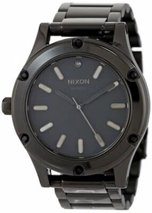 NUEVO Nixon Reloj de cristal negro negro de acero inoxidable Camden para mujer A3431150 - Imagen 1 de 3