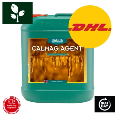 Canna CalMag Agent 5L Calcium Magnesium Cal Mag Nutrient Supplement FAST POSTAGE - Image 1 of 4