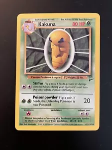 Pokemon Base Set 2 UNCOMMON Kakuna 47/130 - Near Mint (NM) - Bild 1 von 1
