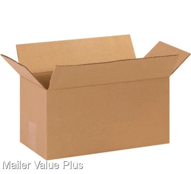 50  - 14 x 7 x 7 Shipping Boxes Packing Moving Storage Cartons Mailing Box - Image 1 of 1