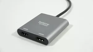 Selore & S-Global - Adattatore da USB-C a doppio HDMI da 2 in 1 - Foto 1 di 7