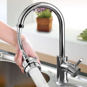 Kitchen Tap Aerator 360° Rotate Faucet Swivel End Diffuser Adapter Filter UK - Picture 1 of 13