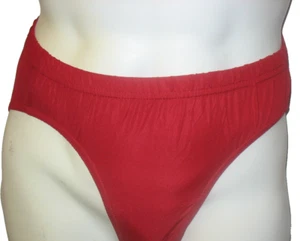 JAKE TAYLOR - MEN'S SIZE SMALL - RED- LOW RISE STRETCH BRIEFS - Picture 1 of 3