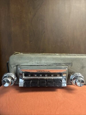 1953-55 Oldsmobile DeLuxe AM Push Button Radio 88 98 Fiesta Delco 983204 982990 - Image 1 of 4