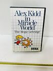 Sega Master System Alex Kidd IN Miracle World Cassette Mint Condition