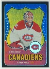 2010-11 Upper Deck O-Pee-Chee Retro Black Carey Price /100 Montreal Canadiens