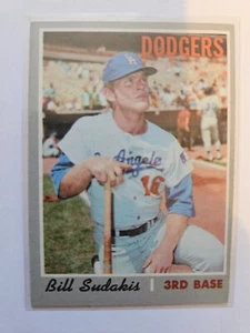1970 TOPPS BILL SUDAKIS #341 EXMT COMBINE SHIPPING - Picture 1 of 2