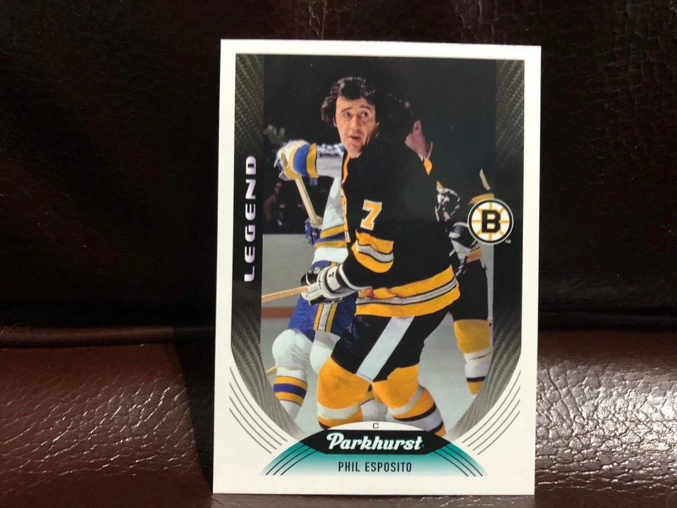 2021 Parkhurst Upper Deck Legends Phil Esposito # 325 Bruins - Image 1 of 2