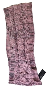 New Cejon Pink and Gray Infinity 58" Loop Scarf New with Tags Classic Timeless - Picture 1 of 6