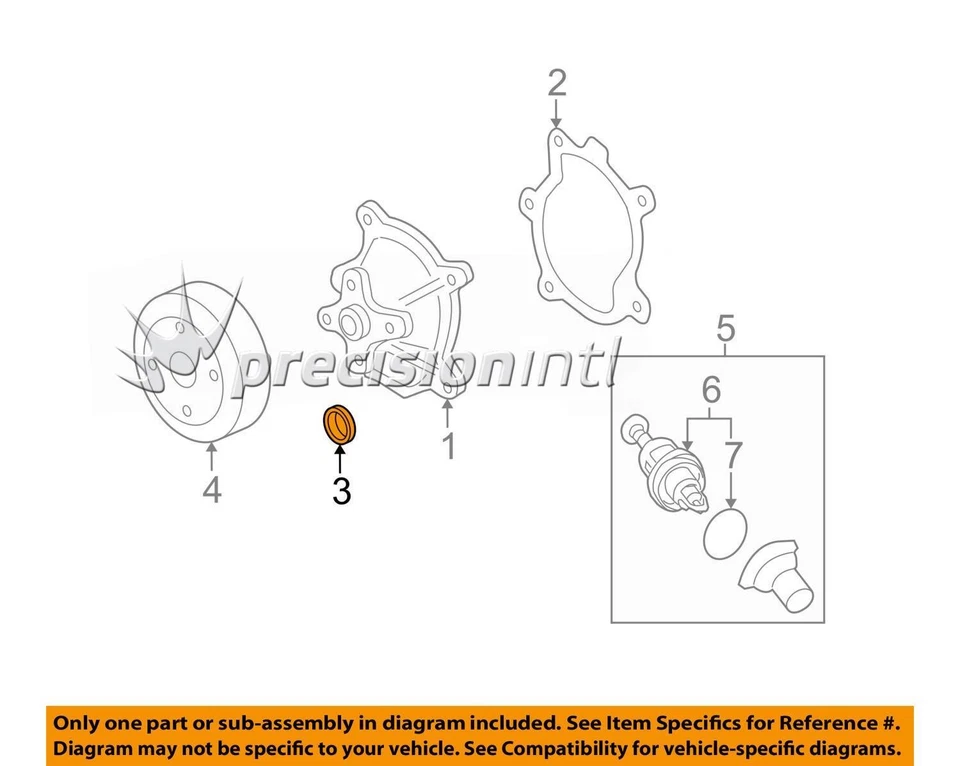 GM 24502262 LS CORE PLUG FITS CRANK HEADS & WATER PUMP - Image 1 of 1