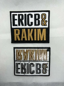 Eric B. & Rakim Patch - Follow The Leader 90's old school hip hop iron on - Picture 1 of 1