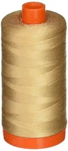 Aurifil Mako Cotton Thread 50 Weight 1422 Yard Spool Color 2314 Beige - Picture 1 of 1