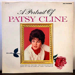 PATSY CLINE - A Portrait Of (1964) - 12" Vinyl Record LP - VG - Picture 1 of 3