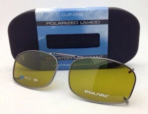 Nuovi occhiali da sole/occhiali polarizzati gialli COCOONS RX clip-on REC 5-50 canna di fucile - Foto 1 di 12