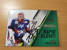 DEL 20-21 2020-2021 SIGNED Rapid Gloves Felix Brückmann Eagle Mannheim