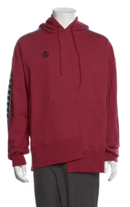 NUEVO CON ETIQUETAS CHRISTIAN DADA Kappa Borgoña Algodón Sudadera Pullover Suéter JP 34 Se Ajusta a M - Imagen 1 de 2