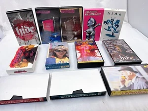 Hide VHS Tapes - Select from 12 Iconic and nostalgic Visual Kei Japan Rock Band - Picture 1 of 137