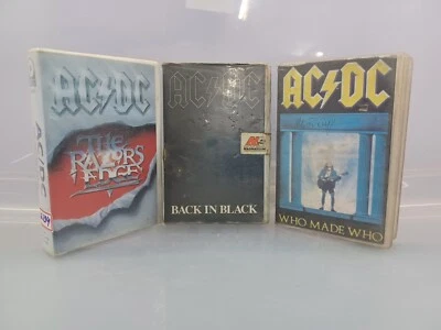 AC/DC  orig Cassette tape INDIA indian version diff Collector Auction RARE !!! - Image 1 of 4