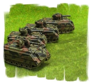 Painted! - US VADS AA Platoon  (4 vehicles) 15mm WW3  Team Yankee - Picture 1 of 2