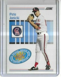 1993 Score #500 Pete Janicki California Angels Draft Pick