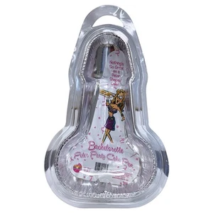 Sartén para pasteles mediana en forma de Peter Pecker de despedida de soltera de 10" - Paquete de 2 - Imagen 1 de 1