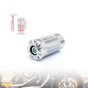 Chrome Shifter Peg For Harley Touring Softail Dyna 1984-2020 CNC Aluminum - Picture 1 of 10