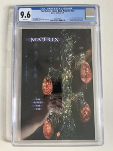 The Matrix Comic Book Preview #nn Warner Brother 1999 CGC 9.6 WP 1st Appearance - Picture 1 of 2
