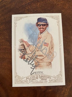 Richard Petty Racing Champ 2012 Topps Allen & Ginter Autograph Signed Card #61 - Image 1 of 2