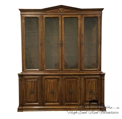 DAVIS CABINET Co. Vintage Cereza Italiana Neoclásico Estilo Toscano 72" Buffet... Foto 1 de 4