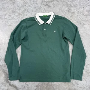 United Colors of Benetton Polo Shirt boys XL Long Sleeve Classic Casual youth - Picture 1 of 8