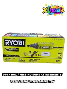 Herramienta giratoria con cable RYOBI 1,2 amperios - Falta 1 accesorio - Imagen 1 de 10