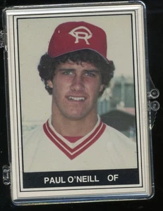 Set squadra TCMA Cedar Rapids Reds 1982 24/25 con Paul O'Neal, n. Eric Davis - Foto 1 di 2