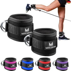 Pack 2 Fitness fußschlaufen kabelzug - Kickbacks fußschlaufe - fussschlaufen K - Bild 1 von 7