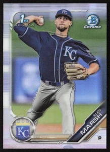 2019 Bowman Draft Chrome Refractor Alec Marsh #BDC-15 Kansas City Royals - Picture 1 of 2