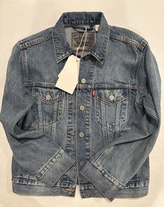 LEVI’S JACQUARD Jeansjacke. Größe XS - Nagelneu - Bild 1 von 16