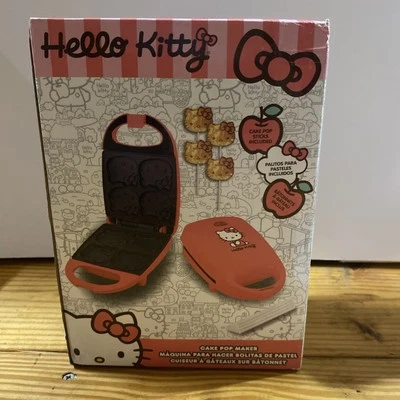 NUEVO en Caja Uncanny Brands Hello Kitty Cake Pop Maker con Palitos y Recetas Foto 1 de 4